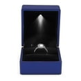 thumbnail image 1 of Led Lighted Ring Box Earring Ring Gift Case Wedding Ring Jewelry, 1 of 5