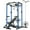 Power Cage-Blue/Weight Bench-Black, variant on Mikolo Functional Trainer & Smith Machine, 2×2"Uprights (33 Holes), Dual 132LBS Weight Stack, Dual High/Low Cables, Full Body Workout Home Gym