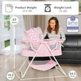 thumbnail image 6 of Dream On Me Karley Bassinet in Pink, 6 of 16