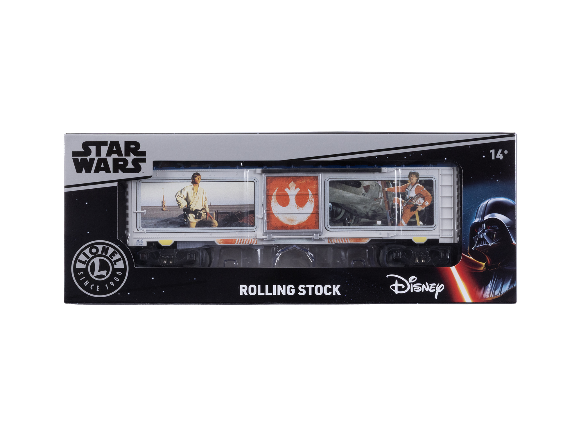 Lionel Disney Star Wars Luke Skywalker Character O Gauge Model Train Boxcar for Ages 14+