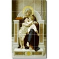 thumbnail image 1 of Ceramic Tile Mural-William Bouguereau Mother Child Painting 51. 12.75" w x 21.25" h using (15) 4.25 x 4.25 ceramic tiles, 1 of 3