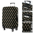 thumbnail image 5 of Black Bigfoot and Tree Pattern Luggage Cover Fashion Suitcase Cover Baggage Covers Fit 25-28 Inch Luggage (Go Travel), 5 of 5