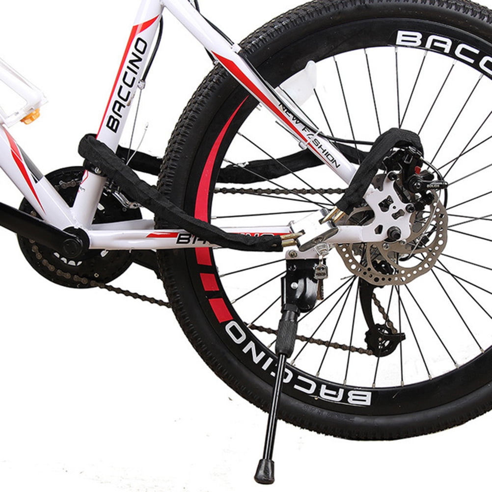 Long Chain Bike Lock Heavy Duty Anti-Theft Bicycle Lock Bike Chain Lock with 3 Keys for Bicycle Motobike Gate