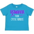 thumbnail image 3 of Inktastic Tougher Than Cystic Fibrosis Boys or Girls Toddler T-Shirt, 3 of 5