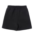 thumbnail image 5 of TOWED22 Girls Boys Tracksuit Sets Athletic Sweatsuits Hooded Sweatshirt and Jogger Shorts Outfits 2 Piece Sets For Kid,Black,3-4 Y, 5 of 9