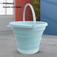 thumbnail image 2 of Cubo portátil para acampar al aire libre bañera redonda plegable de 5/10L para el hogar interior y exterior, 2 of 7