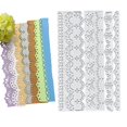 thumbnail image 1 of Matrices de corte de metal MESYGK con borde de encaje floral, 1 of 8