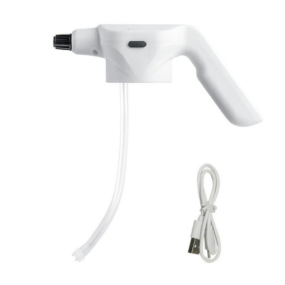 6.5cm Universal Spray Nozzle for Garden & Lawn - Large Capacity Electric Spray Head with USB Charging for Fertilizer and Pest Control