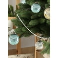 thumbnail image 3 of Serene Spaces Living Set of 12 Vintage Style Gold, Blue & Silver Glass Ball Ornaments for Christmas, 3 of 5
