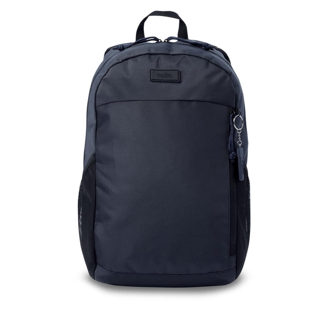 TOTTO Mochila Grande para Hombre Porta Laptop 13 con Bolsillo para Botella | Escuela - Oficina - Via azul G