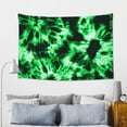 thumbnail image 5 of Easygdp Green Tie Dye Tapestry Wall Hanging, Wall Tapestries for Bedroom Aesthetic Living Room Office Decor 60x40in, 5 of 8