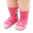 thumbnail image 3 of Fraobbg 12 Pack Baby Girls Non Slip Skid Crew Socks Toddlers Infant Cotton Grips Ankle Socks, 3 of 9
