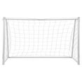 thumbnail image 3 of Steel Soccer Goal | Folding Soccer Goal | 6x4FT Portable Soccer Goal for Backyard, Adult & Kids Soccer Goal with Heavy Duty Steel Frame, Net and Ground Stakes, 3 of 9