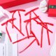 thumbnail image 2 of 24 Uds. Lazos torcidos para bolsas de regalo, lazos decorativos para bolsas de recuerdos, pequeños lazos decorativos de satén para envolver embalaje, 2 of 6