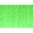 thumbnail image 1 of Ahgly Company Indoor Rectangle Abstract Green Modern Area Rugs, 2' x 5', 1 of 4