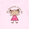 thumbnail image 4 of Inktastic My Grammie Loves Me Girls Baby T-Shirt, 4 of 5