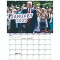 Donald Trump Calendar 2025 Wall Full Colour Trump Gifts Monthly Wall