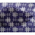 thumbnail image 4 of oneOone Viscose Chiffon Fabric Check Kasuri Print Sewing Fabric BTY 42 Inch Wide, 4 of 4