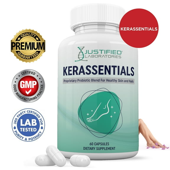 Kerassentials  1.5 Billion CFU Probiotic Nail Support 60 Capsules