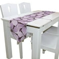 thumbnail image 3 of EREHome Chemin de Table Floral Violet Décoration de Table Maison 13x70 Pouces, 3 of 5