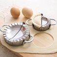 thumbnail image 3 of Dumping Maker Dough Press Circle Cutter Ravioli Empanada Maker Stainless Steel Mold Kitchen Tools, 3 of 7