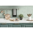 thumbnail image 4 of NextWall Aloe Green Rectangle Geo Peel and Stick Wallpaper - 20.9 in. W x 18 ft. L Roll, 4 of 7