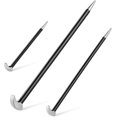 thumbnail image 1 of 3 PCS Pry Bar Set - Heavy Duty Prybar 6-Inch 12-Inch 16-Inch with Tip & Rolling Head, 1 of 6