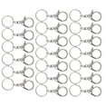 thumbnail image 3 of 20Pcs Swivel Key Chain Clip Hook, Durable Zinc Alloy Snap Keychain For Wallets, Handbags, And Keychains, Great For Hanging Photos And Curtains,, 3 of 8