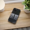 thumbnail image 5 of DistinctInk Clear Case for Apple iPhone 15 Pro MAX (6.7" Screen) - Eat Big Lift Big Get Big, 5 of 9