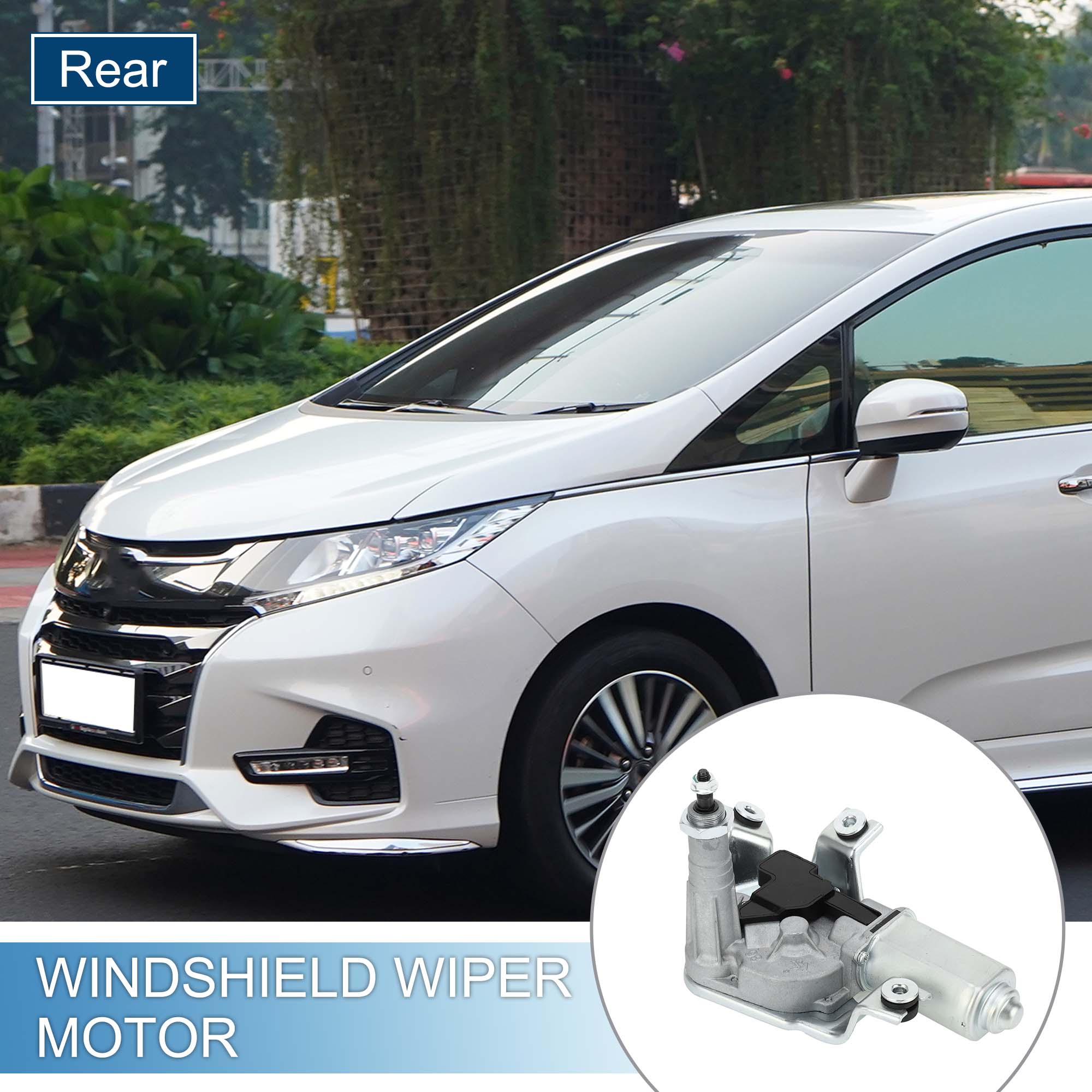 Unique Bargains Rear Wiper Motor Replacement for Honda Odyssey 2011-2016 3 Pin