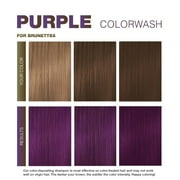 Viral Purple For Brunettes Hair Colorwash