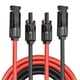 thumbnail image 2 of Extension cable - Solar cable - Red/black - 4mm - With mounted solar connector (5 m) (AAA), 2 of 5