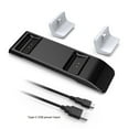 thumbnail image 5 of PS5 DualSense Wireless Controller Dual Charging Dock - Contact-Based Charger for 2 PS5 Controllers, Fast Charging, Anti-Slip Base, Universal Compatibility with PS5 Controllers, 5 of 5