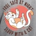 thumbnail image 3 of CafePress - Sleep With A Cat Sweatshirt - Pullover Hoodie, Hooded Sweatshirt, 3 of 4