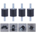 thumbnail image 2 of Miangastore 5 Pcs Rubber Shock Absorber Black Vibration Damping for Motor Installation, 2 of 8