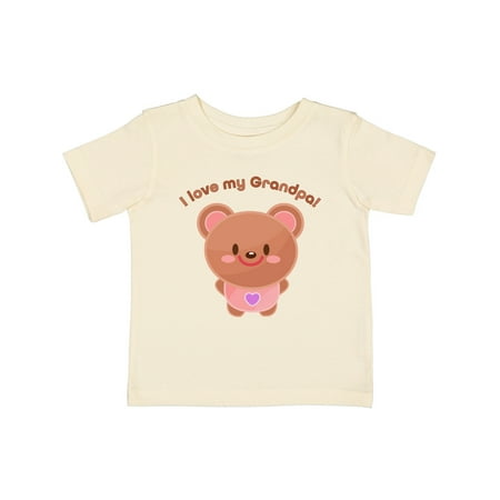 

Inktastic I Love My Grandpa- Cute Baby Bear Gift Baby Boy or Baby Girl T-Shirt