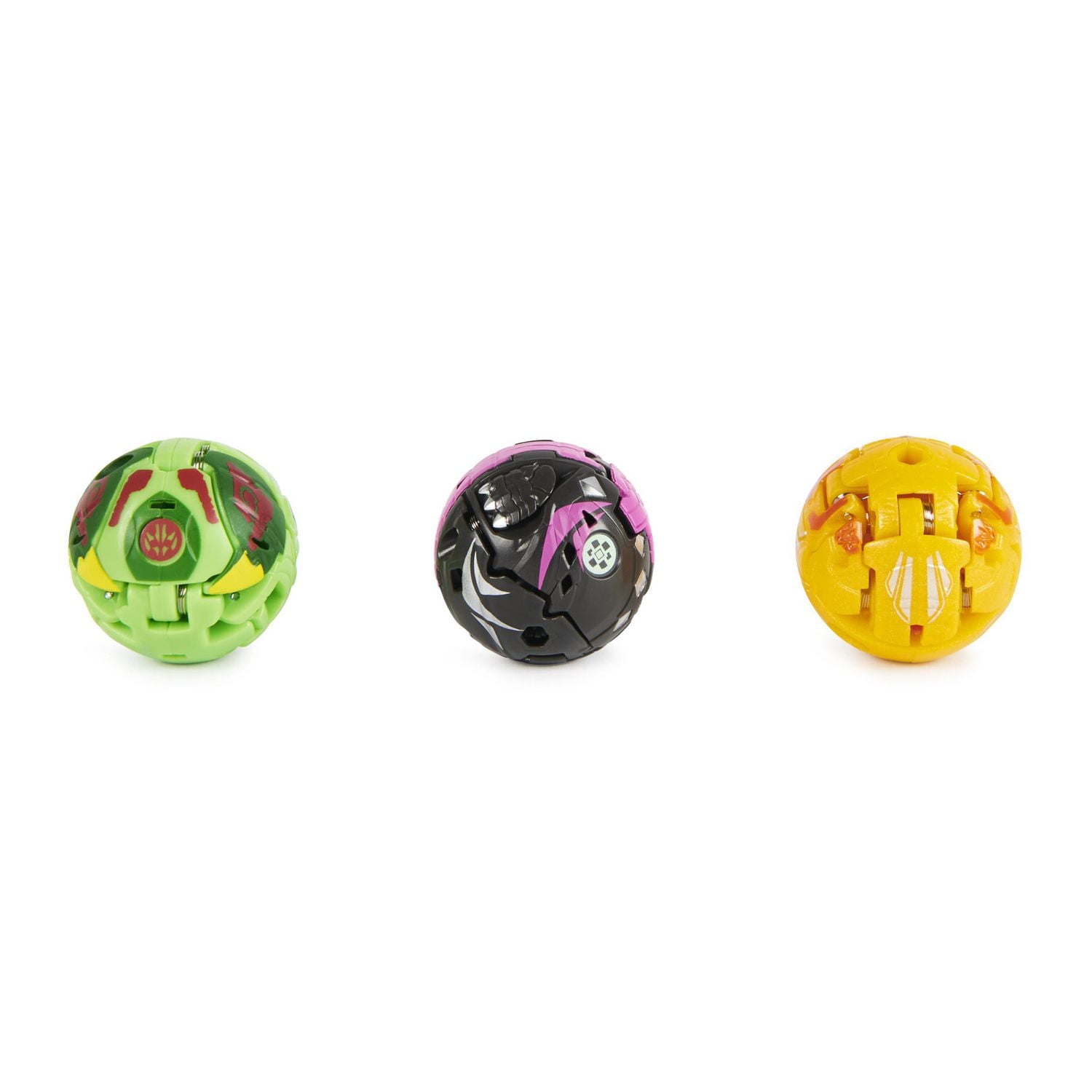 Bakugan Evolutions Starter Pack 3-Pack, Serpillious Ultra with Colossus and Neo Dragonoid, Collectible Action Figures, Ages 6 and Up