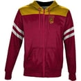 thumbnail image 2 of Men's Crimson Tuskegee Golden Tigers Full-Zip Hoodie, 2 of 3