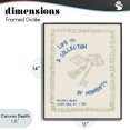 thumbnail image 4 of Stupell Industries Modern A Collection of Moments Black Framed Giclee Art, 11 x 14, by The Prints Vibe, 4 of 8