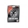 thumbnail image 1 of Dodge Ram Shield And Text Aluminum Decal, 1 of 1