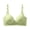 Green, variant on ,Women's Wireless Nursing Front Snap Closure Bras Breastfeeding Lightly Soft Bra Push up Full Coverage Bralette White 38