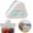 F, variant on Large Magnetic Chip Clip with Measurement Scale, Strong Fridge Bag Sealing Clamp, Yellow Triangle Food Storage Clip, Funny but Useful White Elephant Gift for Kitchen Organization