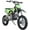Green, variant on X-Pro Brand New 125cc Gas Pit Dirt Bike with 4-Speed Manual Transmission, Kick Start, 14"/12" Tires!