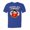 Royal, variant on PleaseMeTeesâ„¢ Mens Average Joe's Gymnasium Dodgeball Logo HQ Tee