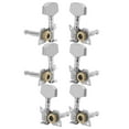 thumbnail image 4 of Guitar Machine Heads, Professional Design Guitar Tuning Pegs Keys Corrison Resistance Metal Material Stable Structure  For Ukulele 3 Left And 3 Right,2 Left And 4 Right,4 Left And, 4 of 8