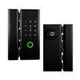 thumbnail image 1 of Cerradura de huella digital WiFi Cerradura de entrada sin llave de carga USB para puerta de hierro / puerta corredera, 1 of 6