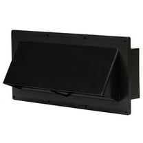 Ventline By Dexter Mobile Home/RV Black Exterior Sidewall Range Hood Vent w/Damper V2111-5