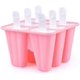 thumbnail image 1 of Molde para paletas de hielo, 6 piezas, molde de silicona reutilizable para paletas, 1 of 4