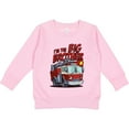 thumbnail image 2 of Inktastic Big Brother Fire Truck Toddler Sweatshirt, 2 of 4