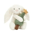 thumbnail image 1 of Jellycat Bashful Bunny Toys Jellycat White Bunny Cherry Stuffed Toy, 1 of 7